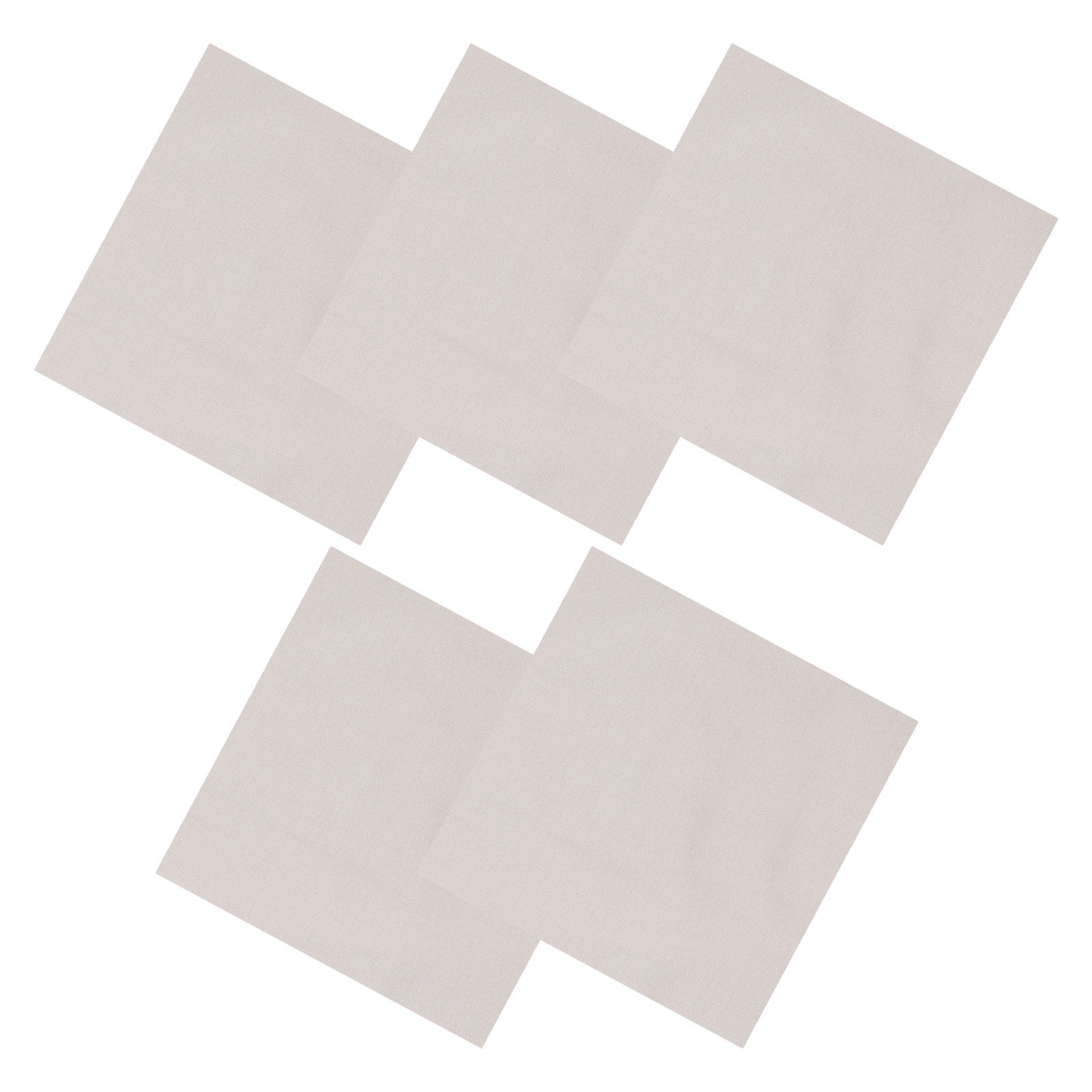 Embroidery Details - 5Pcs Embroidery Fabric Cotton Linen Base
