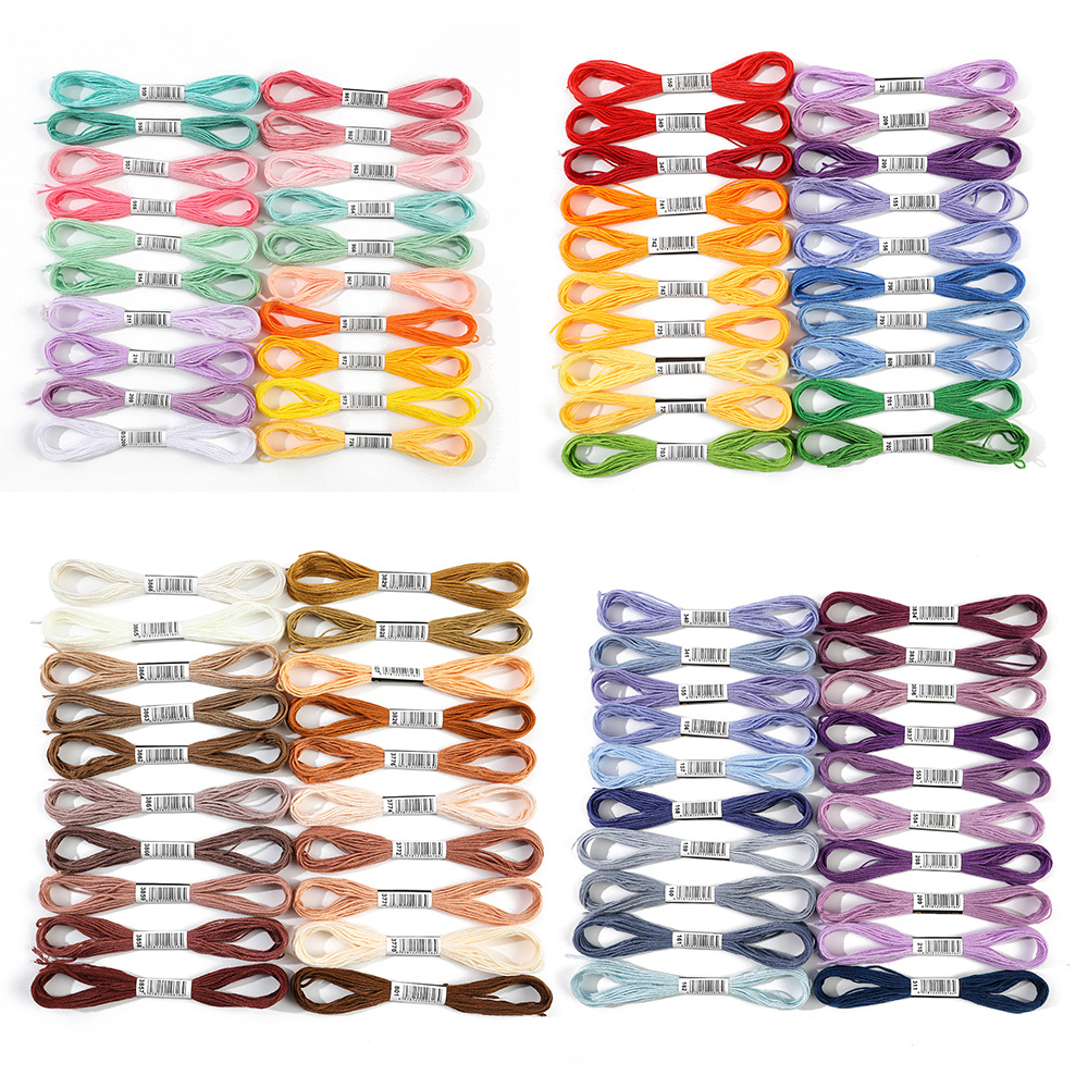 Embroidery Meaning - 20colors/set Embroidery Floss Thread Set Cross