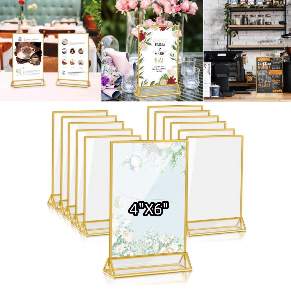Embroidery Studio - 4x6inch Acrylic Sign Holder With 3mm