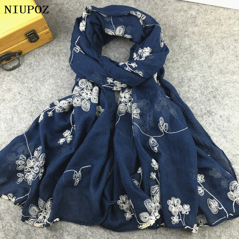 Embroidery Hijab - Nhiều Màu Sắc Dân Tộc Thêu