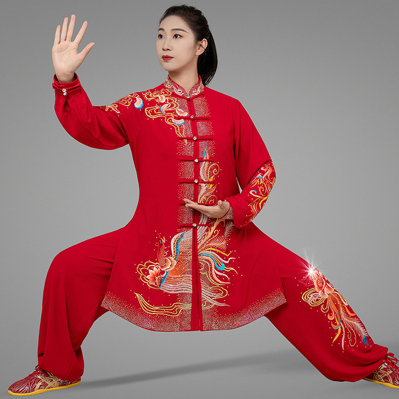 Embroidery Premium - Custom Women's Premium Heavy Rhinestone Red