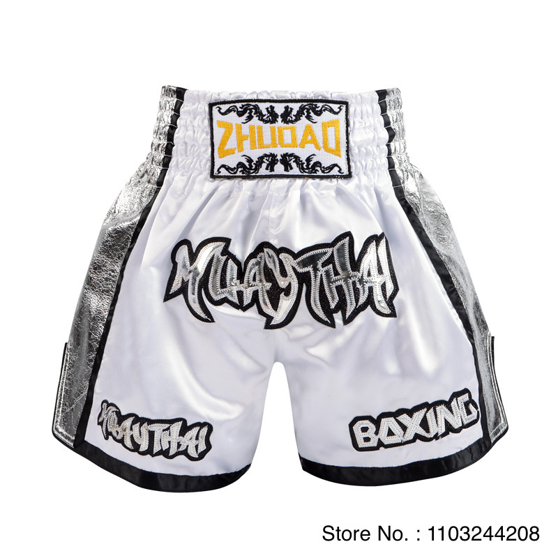 Embroidery Premium - Muay Thai Boxing Shorts Premium Embroidery