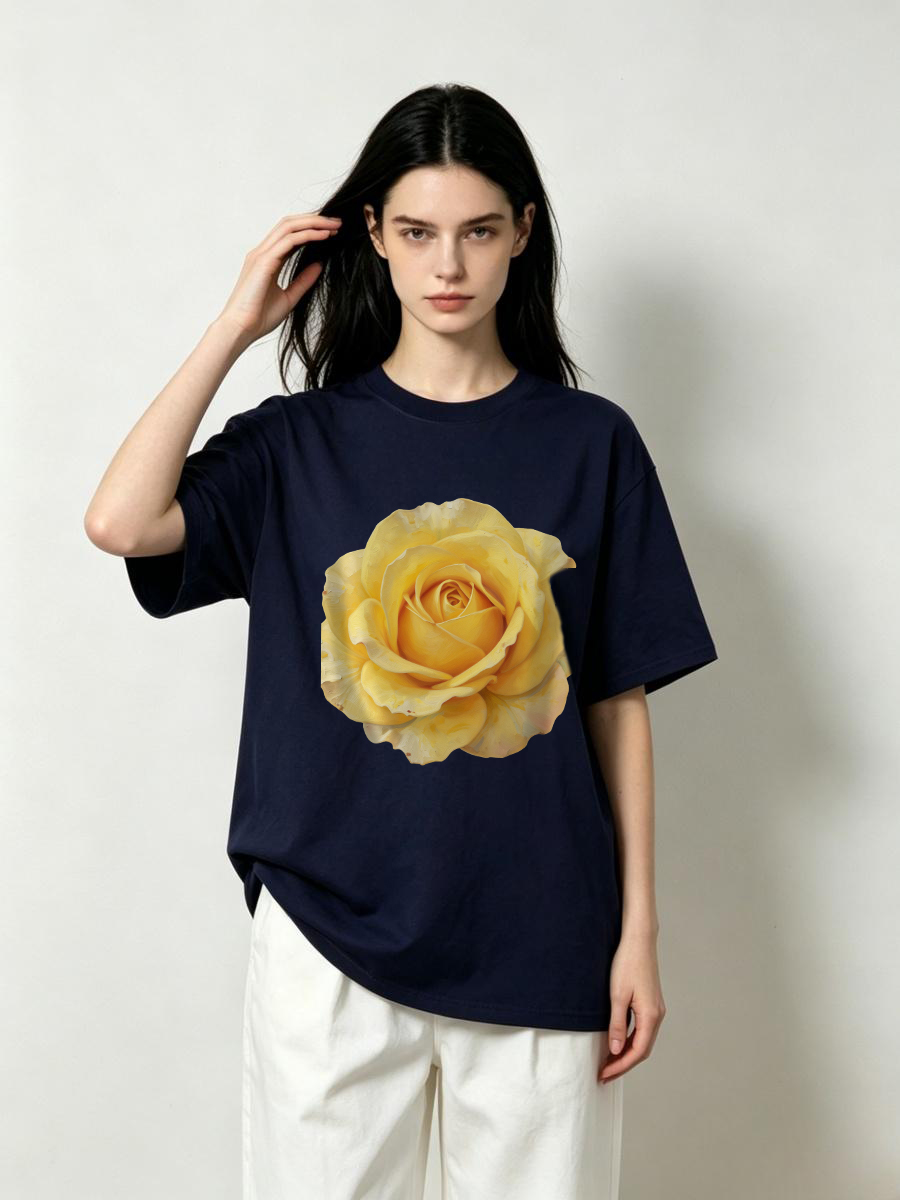Embroidery Premium - T-Shirt Virgin Woman First Design Premium
