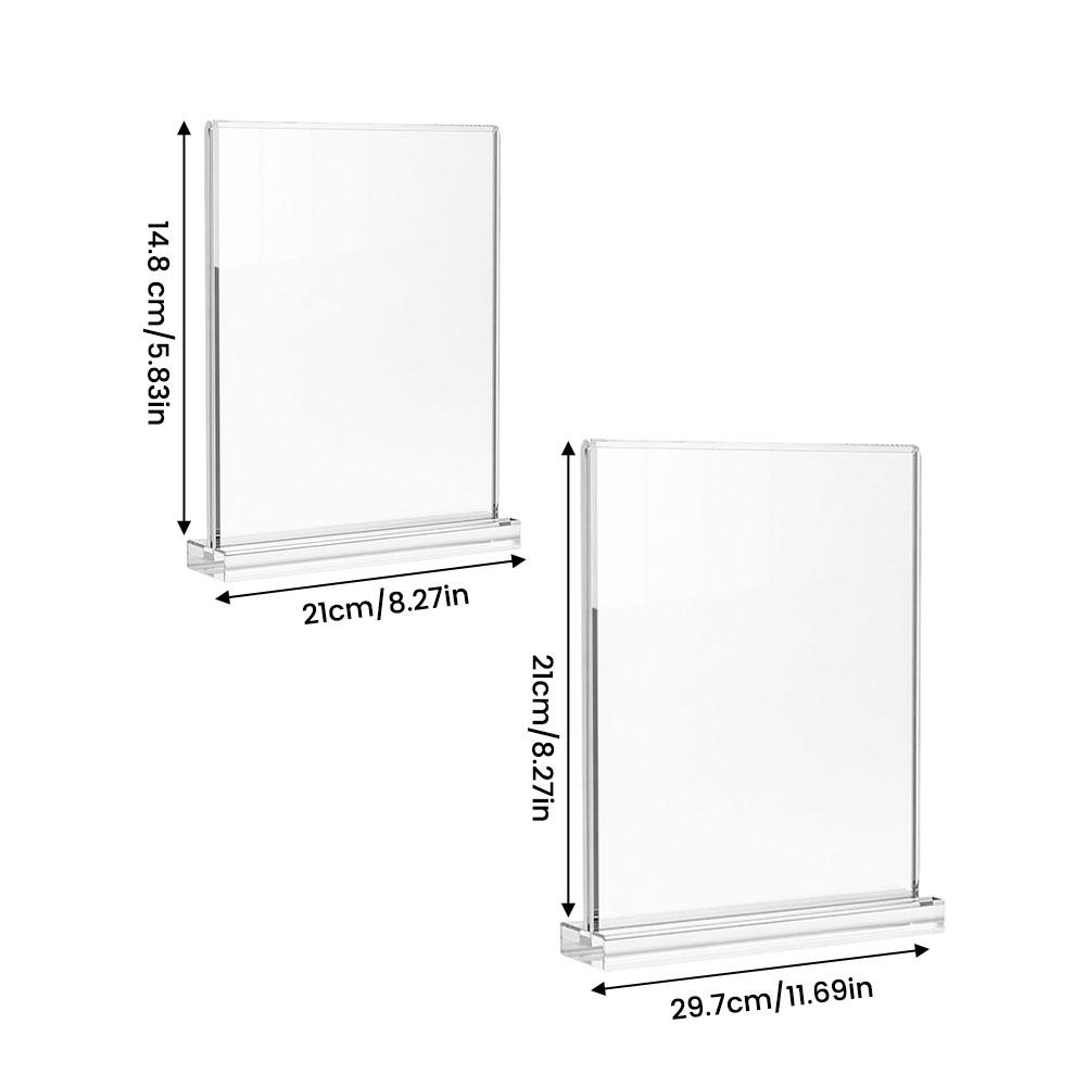 Embroidery Studio - Transparent Acrylic A4/A5 Desktop Display Stand