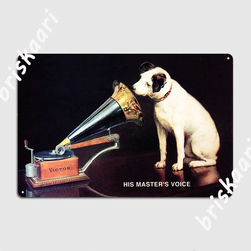 Embroidery Studio - Rca Victor His Masters Voice Metal