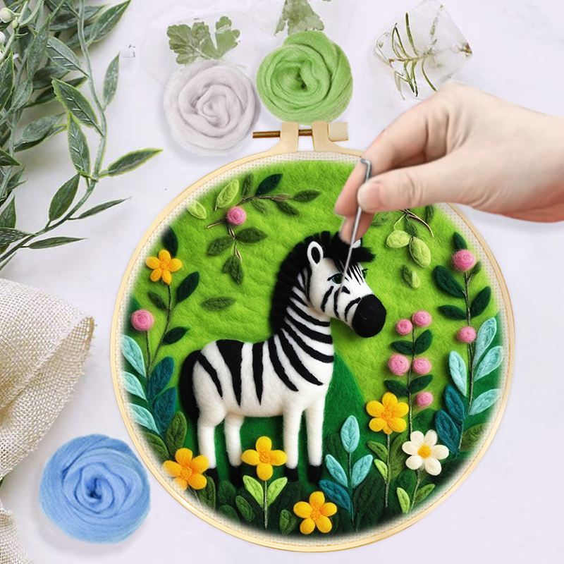 CHENISTORY Diy Wool Needle Fel - đánh giá và giá Embroidery Kit Starter