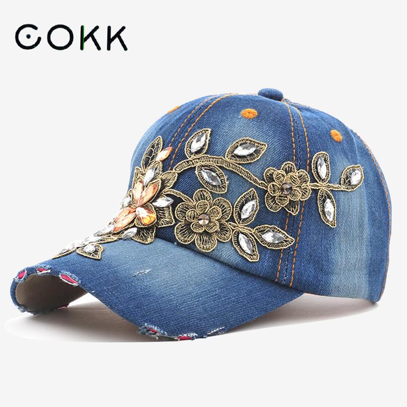 COKK Women's Baseball Cap Diam - đánh giá và giá Embroidery On Jeans