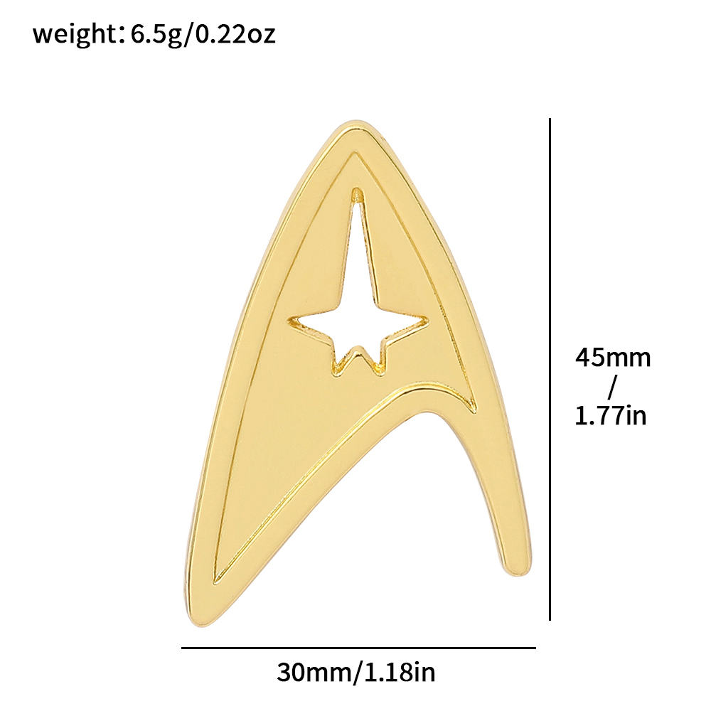 Star Trek Enamel Pins Sci-fi T - đánh giá và giá Embroidery Wallpaper