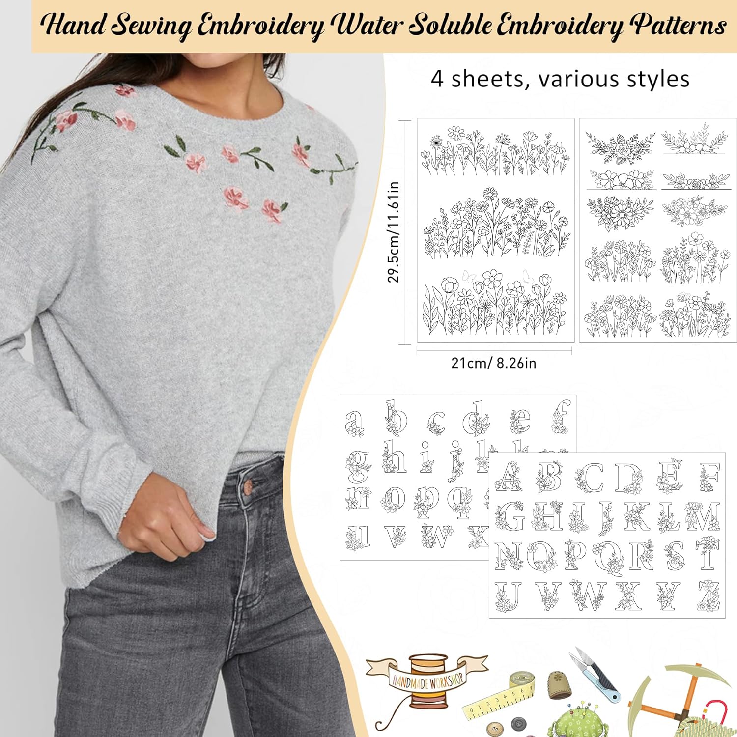 Stick And Stitch Wildflower Le - đánh giá và giá Embroidery Meaning