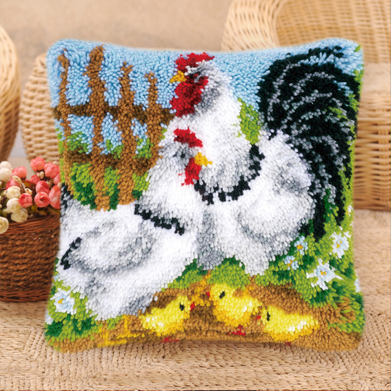 Cartoon Cute Bird Duck Latch H - đánh giá và giá Printed Embroidery Kit