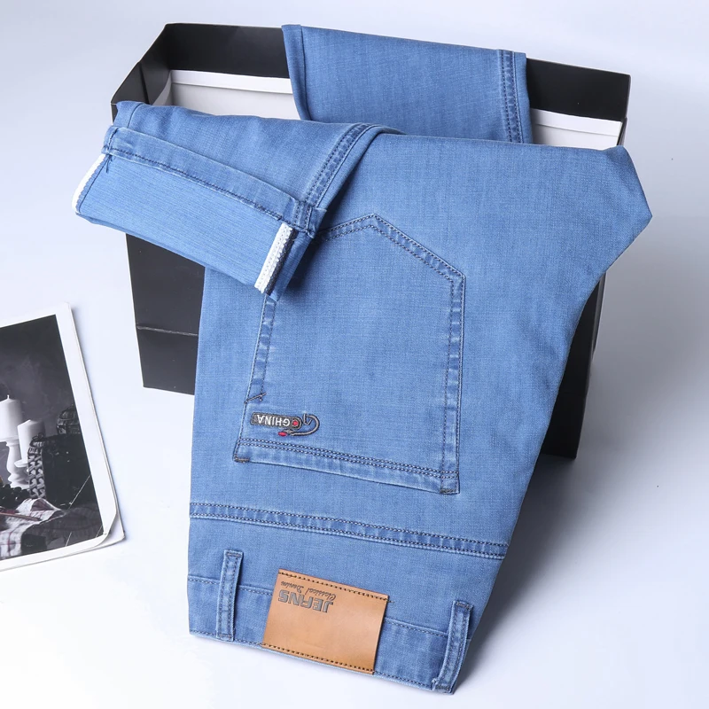2026 New Ice Silk Thin Denim J - đánh giá và giá Embroidery On Jeans