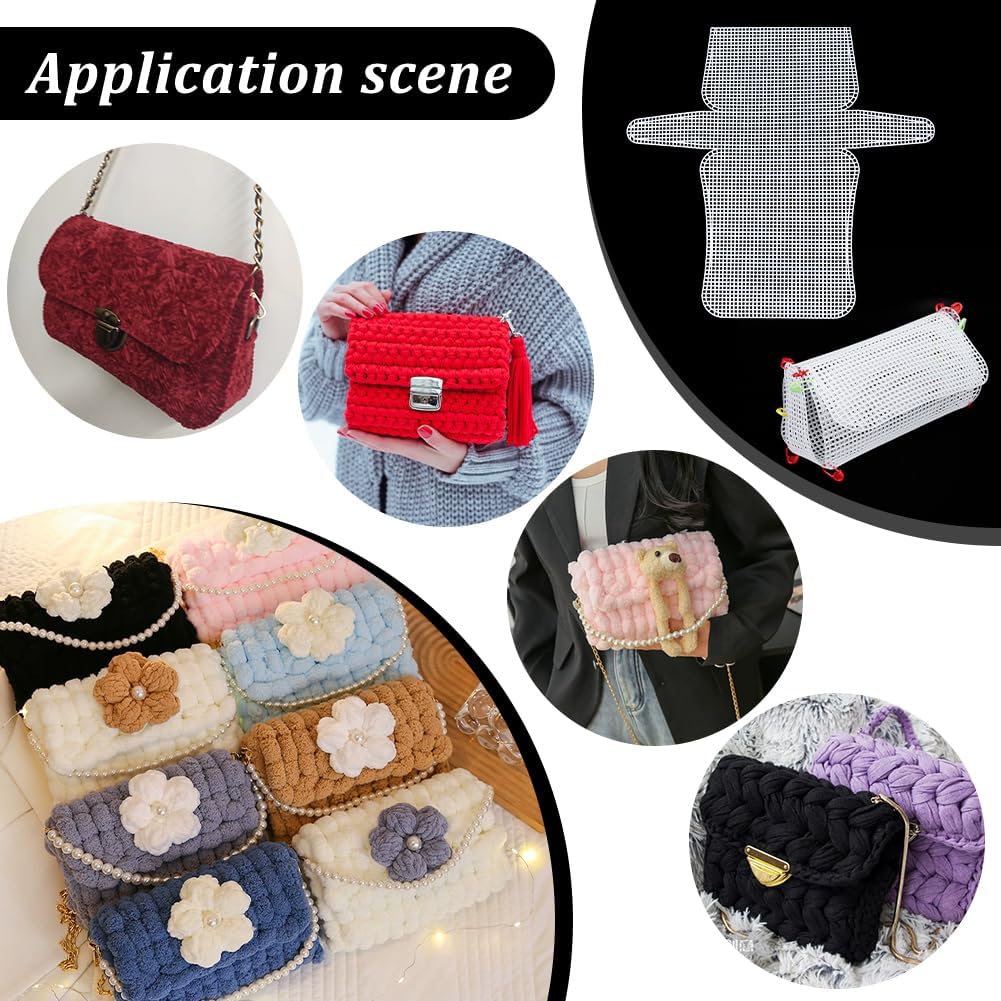 1-4Pcs Plastic Mesh Canvas She - đánh giá và giá Embroidery Underlay