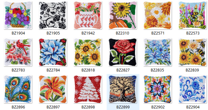 Bee latch hook kit rug canvas  - đánh giá và giá Printed Embroidery Kit