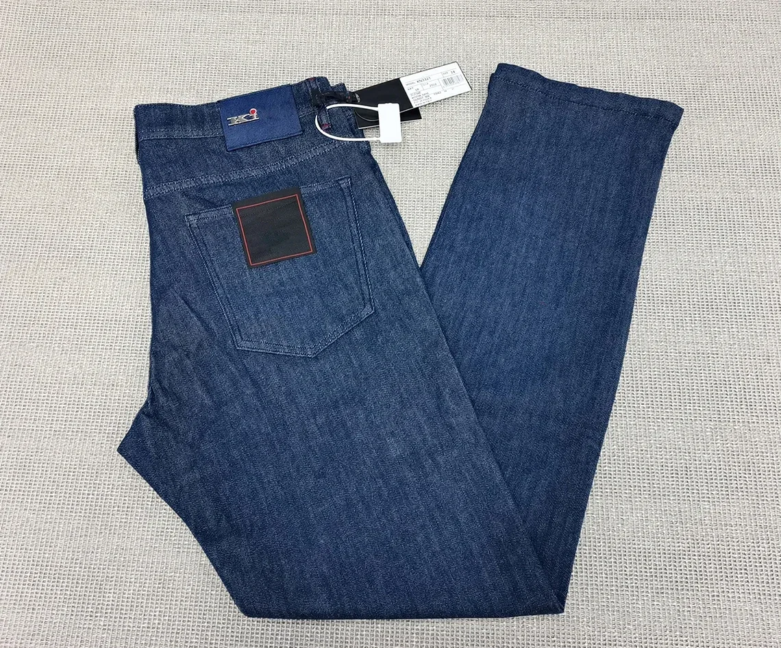 OECHSLI Jeans Thin Cotton Men  - đánh giá và giá Embroidery On Jeans