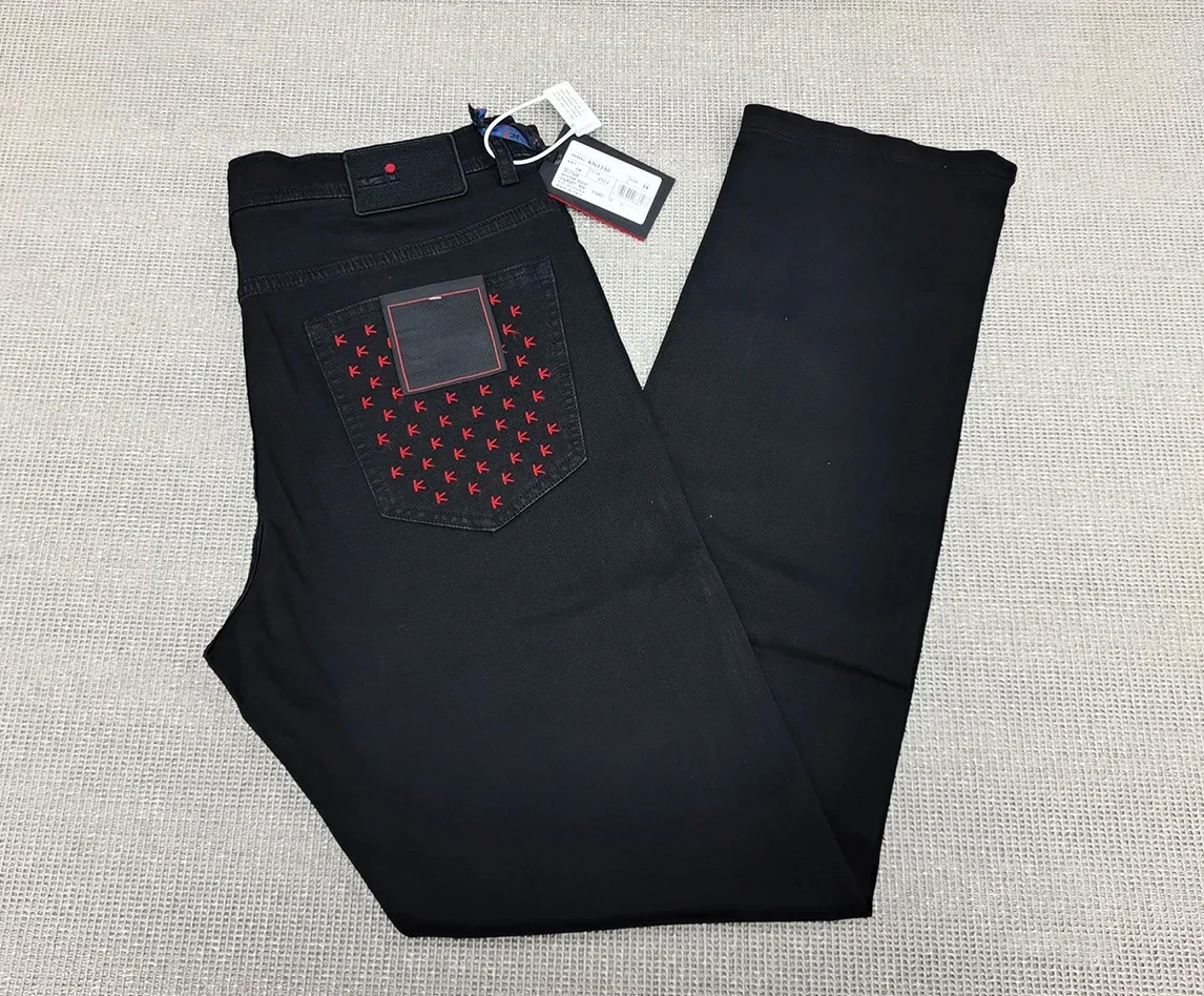 OECHSLI Jeans Thin Cotton Men  - đánh giá và giá Embroidery On Jeans