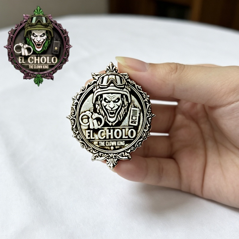 Custom Clown Logo Brooch Perso - đánh giá và giá Embroidery Wallpaper