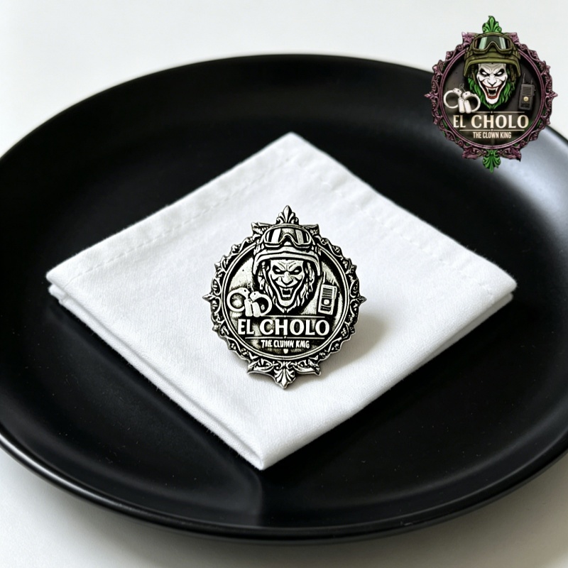Custom Clown Logo Brooch Perso - đánh giá và giá Embroidery Wallpaper