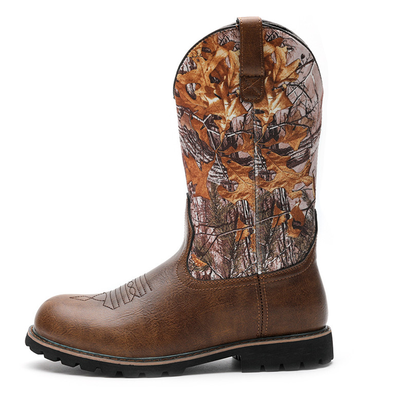 Large Size 48 Men's Boots Clas - đánh giá và giá Embroidery Print