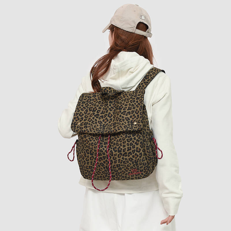 leopard print Backpack Purse   - đánh giá và giá Embroidery Print
