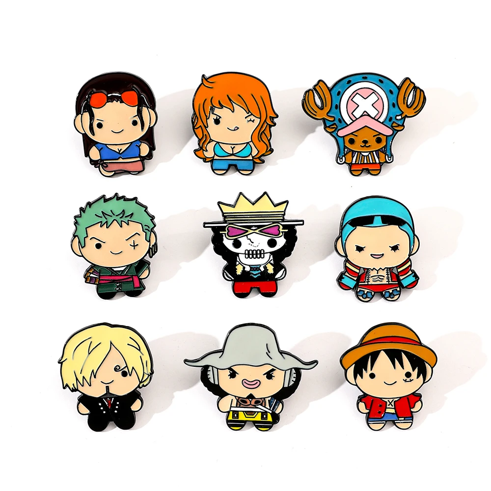 9 Pcs Creative Cartoon Brooch  - đánh giá và giá Embroidery Wallpaper
