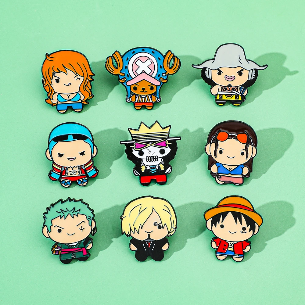 9 Pcs Creative Cartoon Brooch  - đánh giá và giá Embroidery Wallpaper
