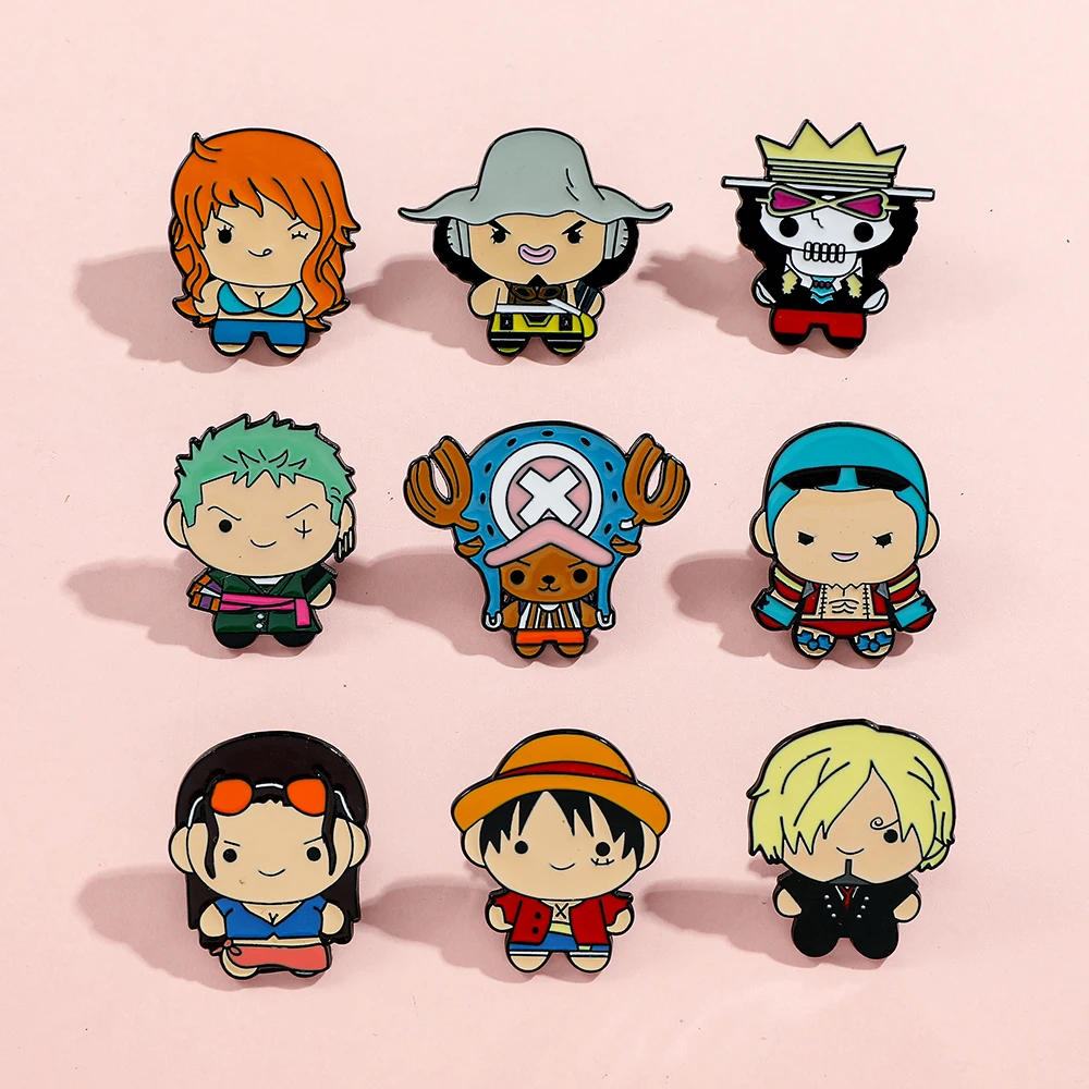 9 Pcs Creative Cartoon Brooch  - đánh giá và giá Embroidery Wallpaper