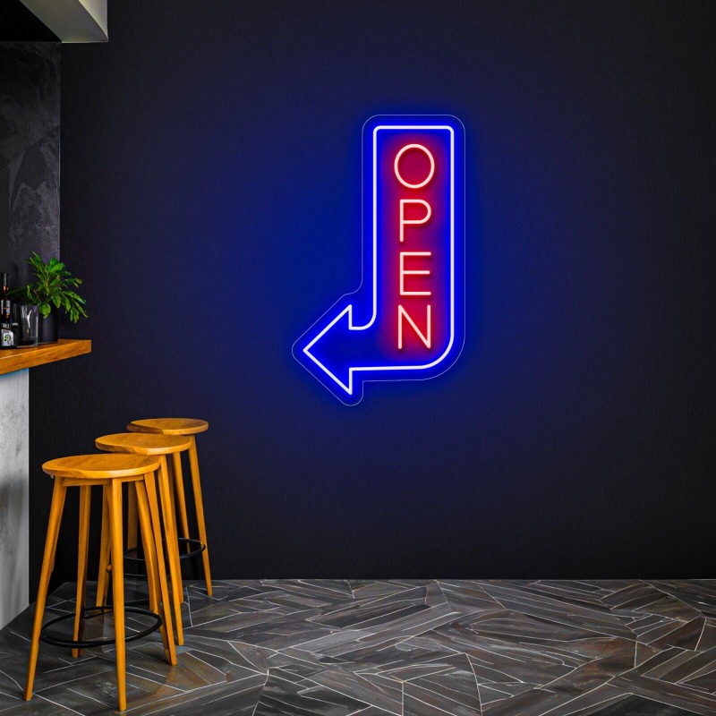 Open Neon Signs for Business W - đánh giá và giá Embroidery Studio