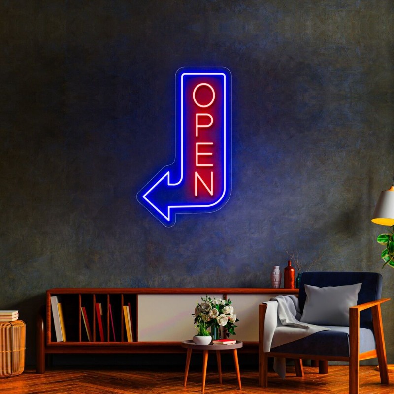 Open Neon Signs for Business W - đánh giá và giá Embroidery Studio