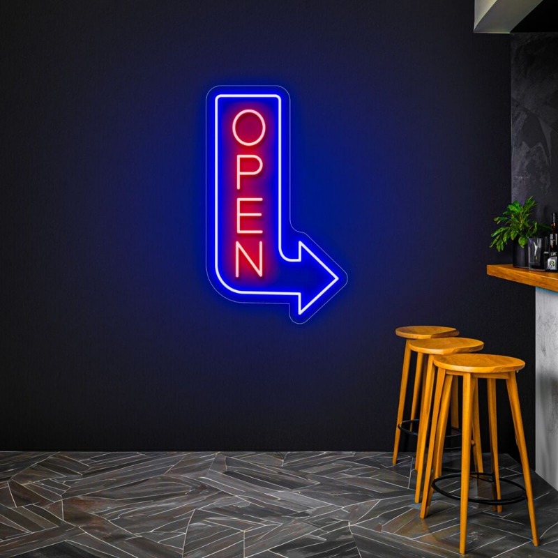Open Neon Signs for Business W - đánh giá và giá Embroidery Studio