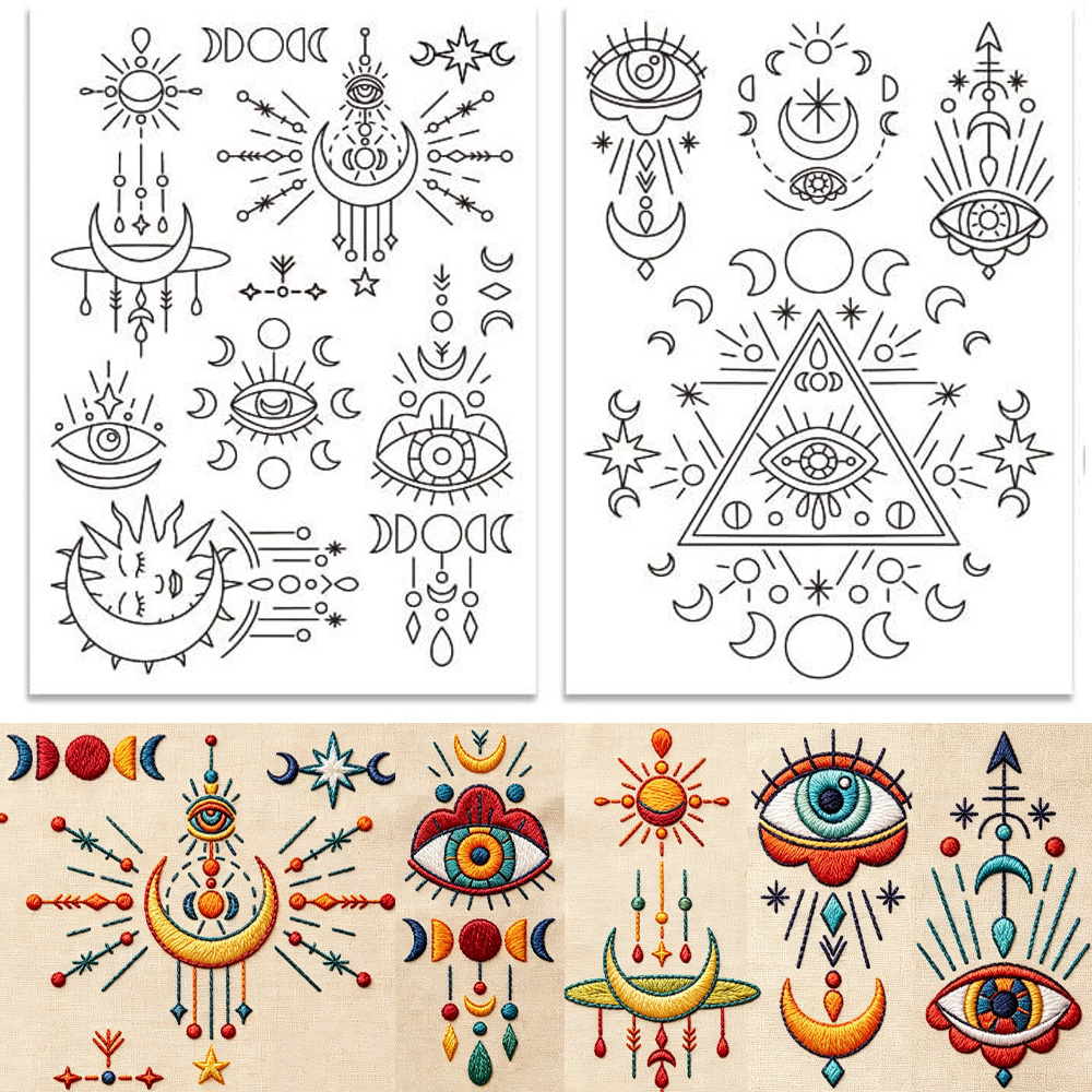 Stick And Stitch Mystical Sun  - đánh giá và giá Embroidery Meaning