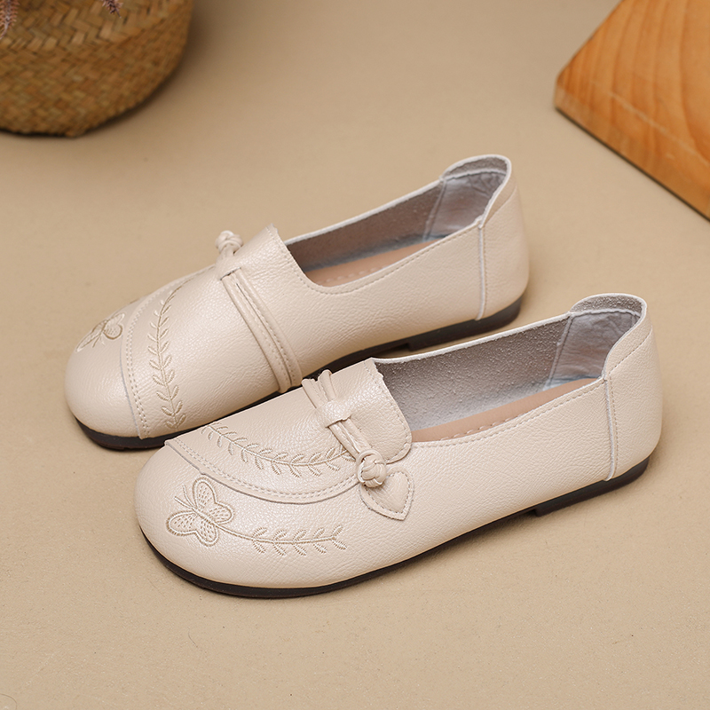 Ladies' mother's shoes, elderl - đánh giá và giá Embroidery Print