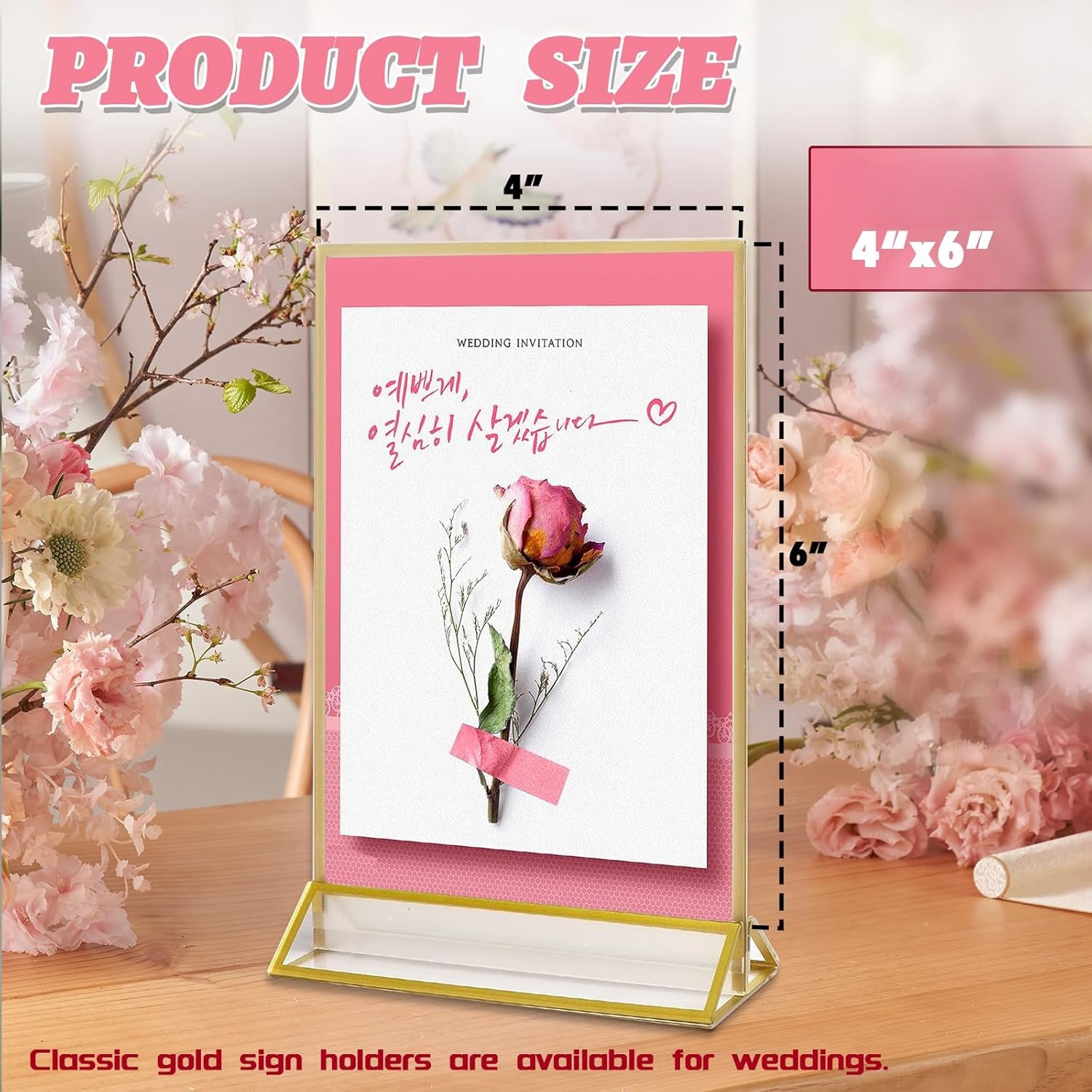 4x6inch Acrylic Sign Holder Wi - đánh giá và giá Embroidery Studio