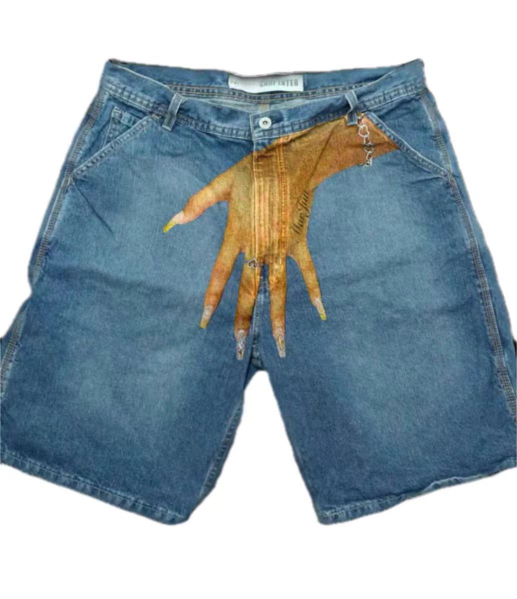 Deeptown Y2k Vintage Harajuku  - đánh giá và giá Embroidery On Jeans