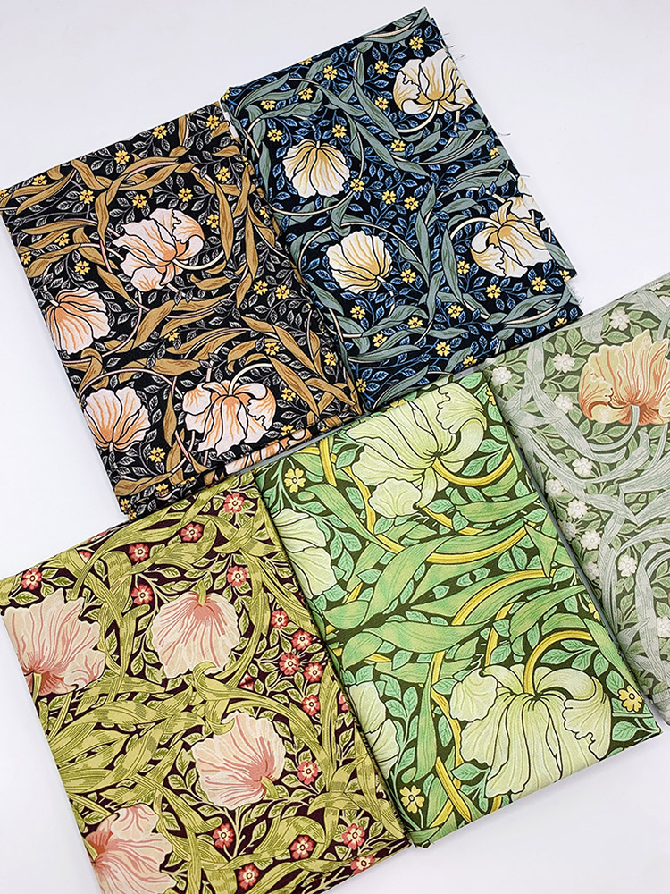 Cotton Fabric William Morris M - đánh giá và giá Embroidery Wallpaper