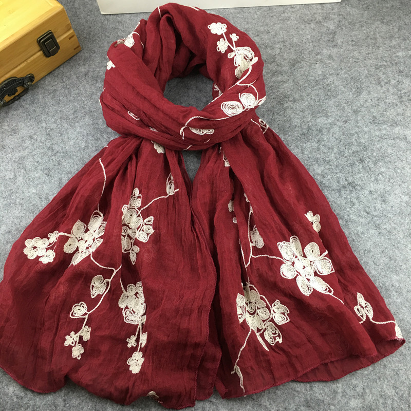 Nhiều Màu Sắc Dân Tộc Thêu Nữ  - đánh giá và giá Embroidery Hijab