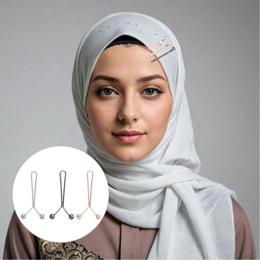 12pcs Women's Scarf Clips Hija - đánh giá và giá Embroidery Hijab