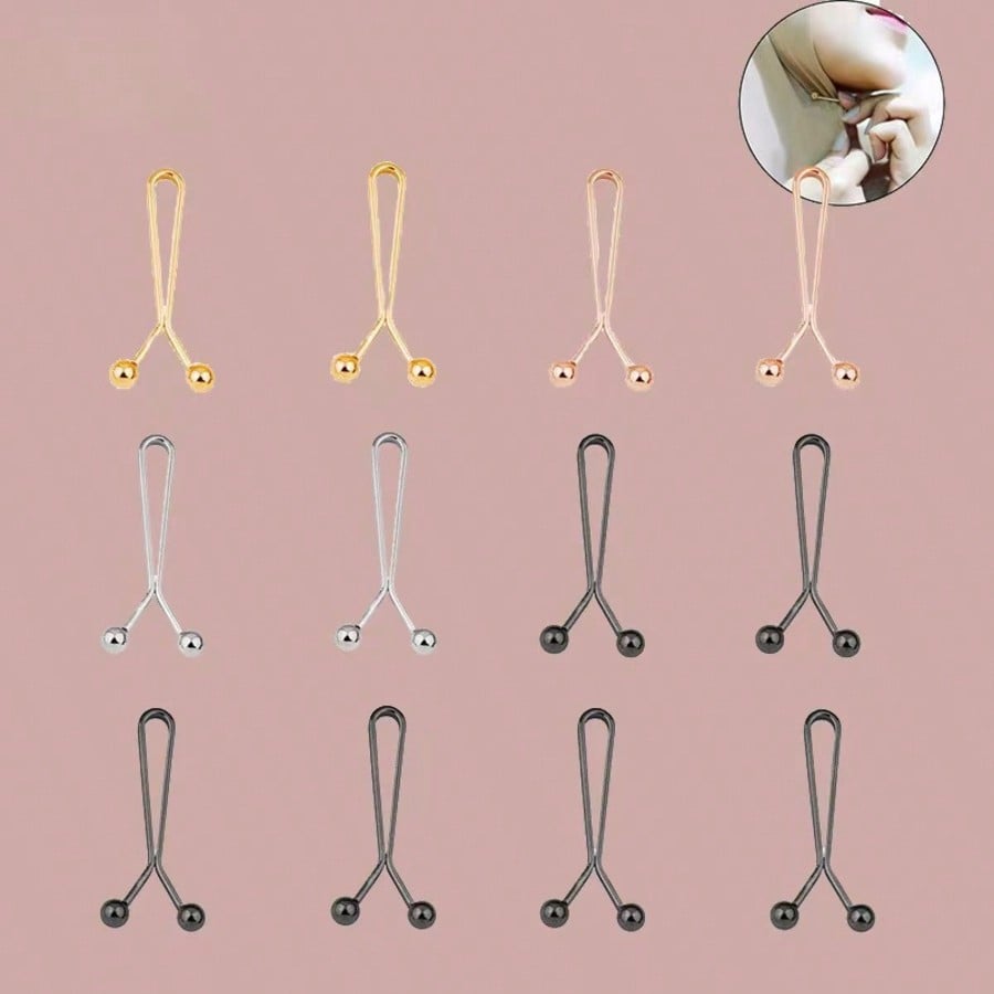 12pcs Women's Scarf Clips Hija - đánh giá và giá Embroidery Hijab