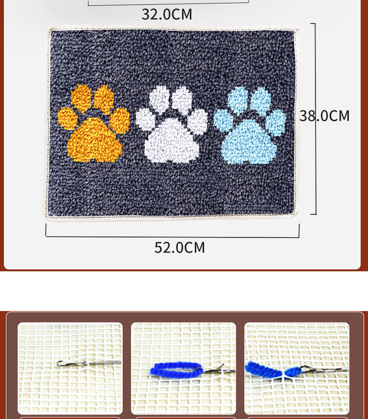 Truck Embroidery Canvas Latch  - đánh giá và giá Printed Embroidery Kit