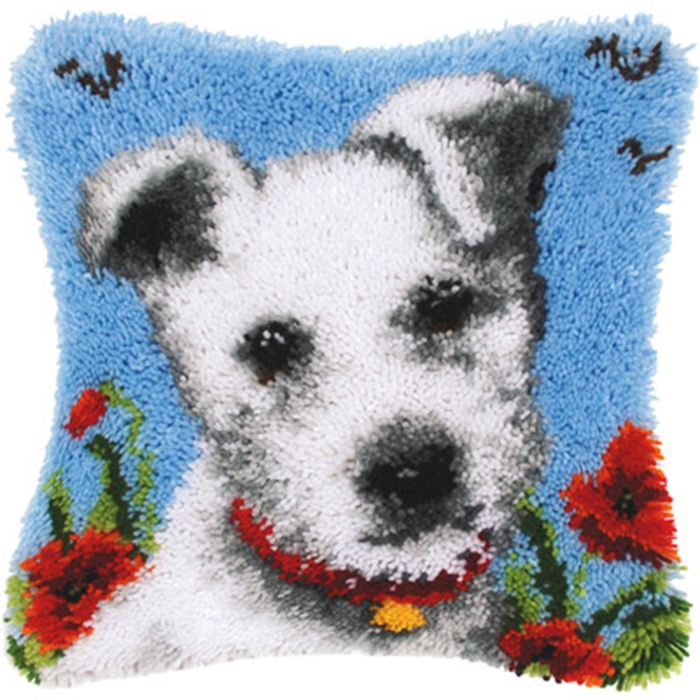 Animal Wolf Pattern Latch Hook - đánh giá và giá Printed Embroidery Kit