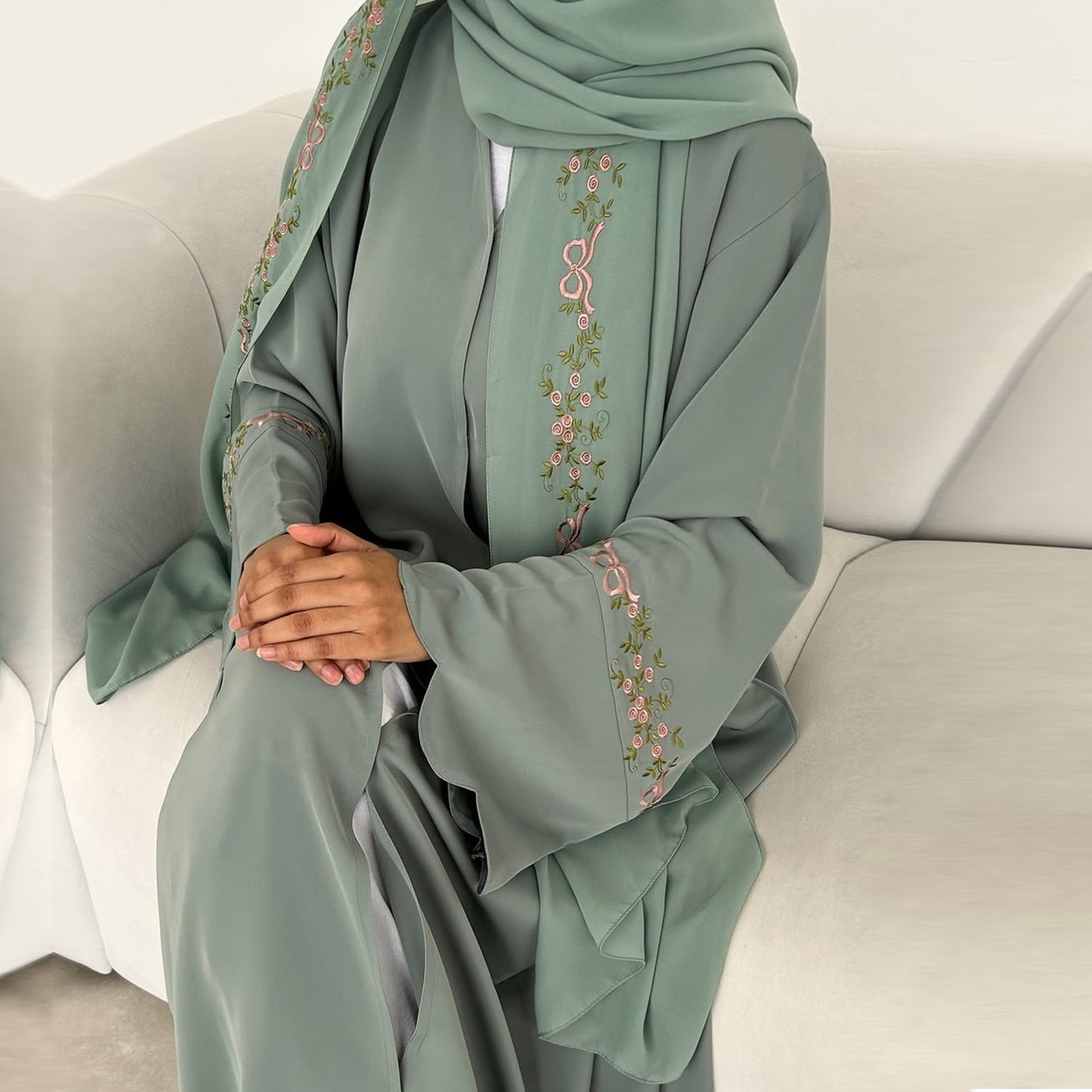 Dubai Abaya Manufacturer Islam - đánh giá và giá Embroidery Hijab