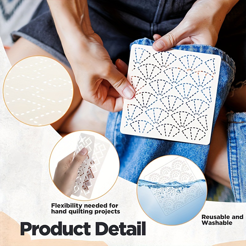 30Pcs Embroidery Templates DIY - đánh giá và giá Embroidery Meaning