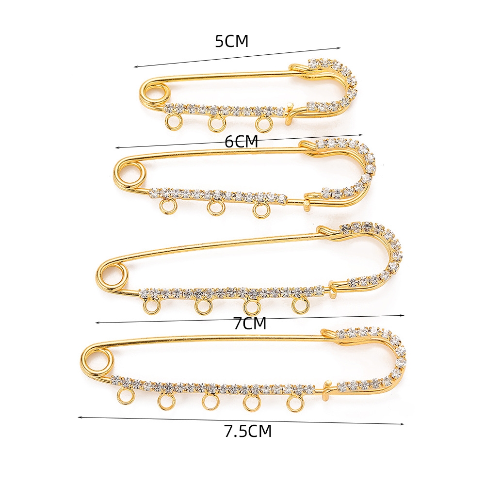 5pcs Rhinestone Charms Safety  - đánh giá và giá Embroidery Wallpaper