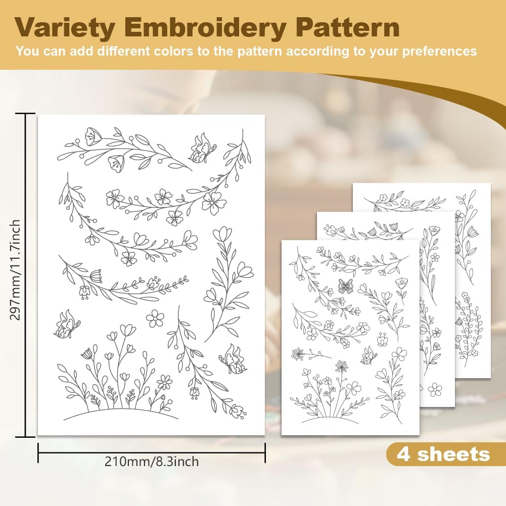 Water Soluble Embroidery Stabi - đánh giá và giá Embroidery Meaning