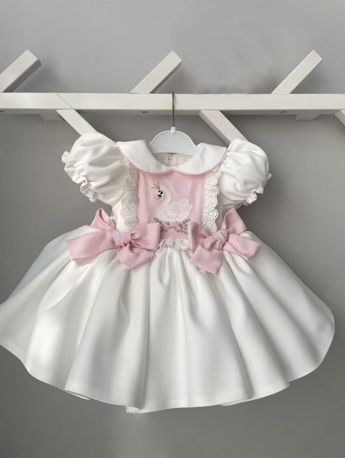 0-12Y Baby Girl Summer White S - đánh giá và giá Embroidery White Dress