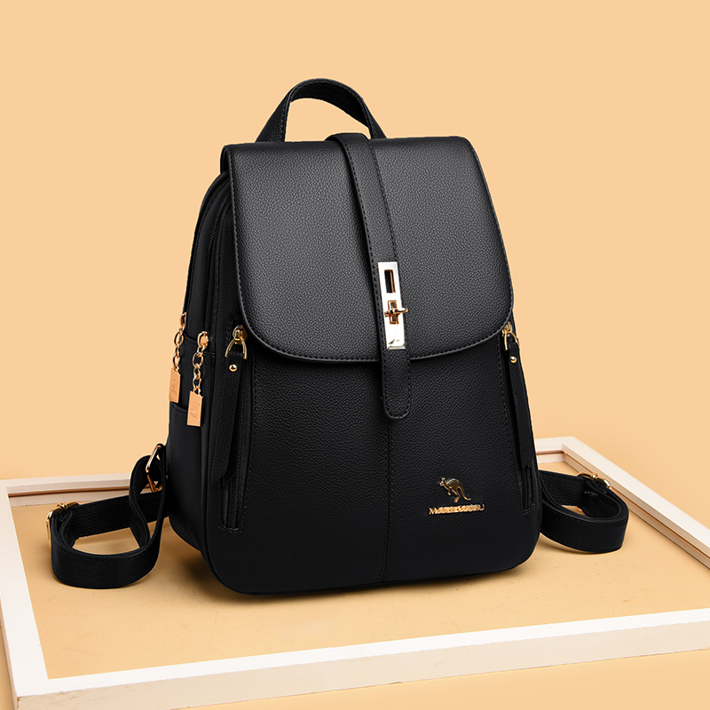 Luxury Women Leather Backpacks - đánh giá và giá Embroidery Underlay