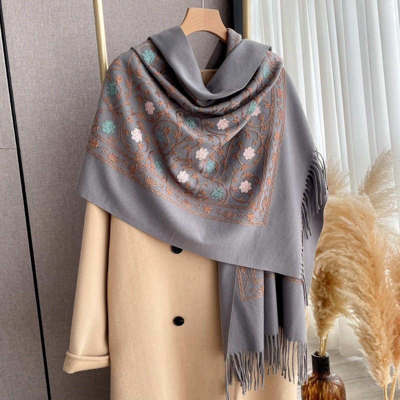 2025 New Embroidery Cashmere S - đánh giá và giá Embroidery Hijab