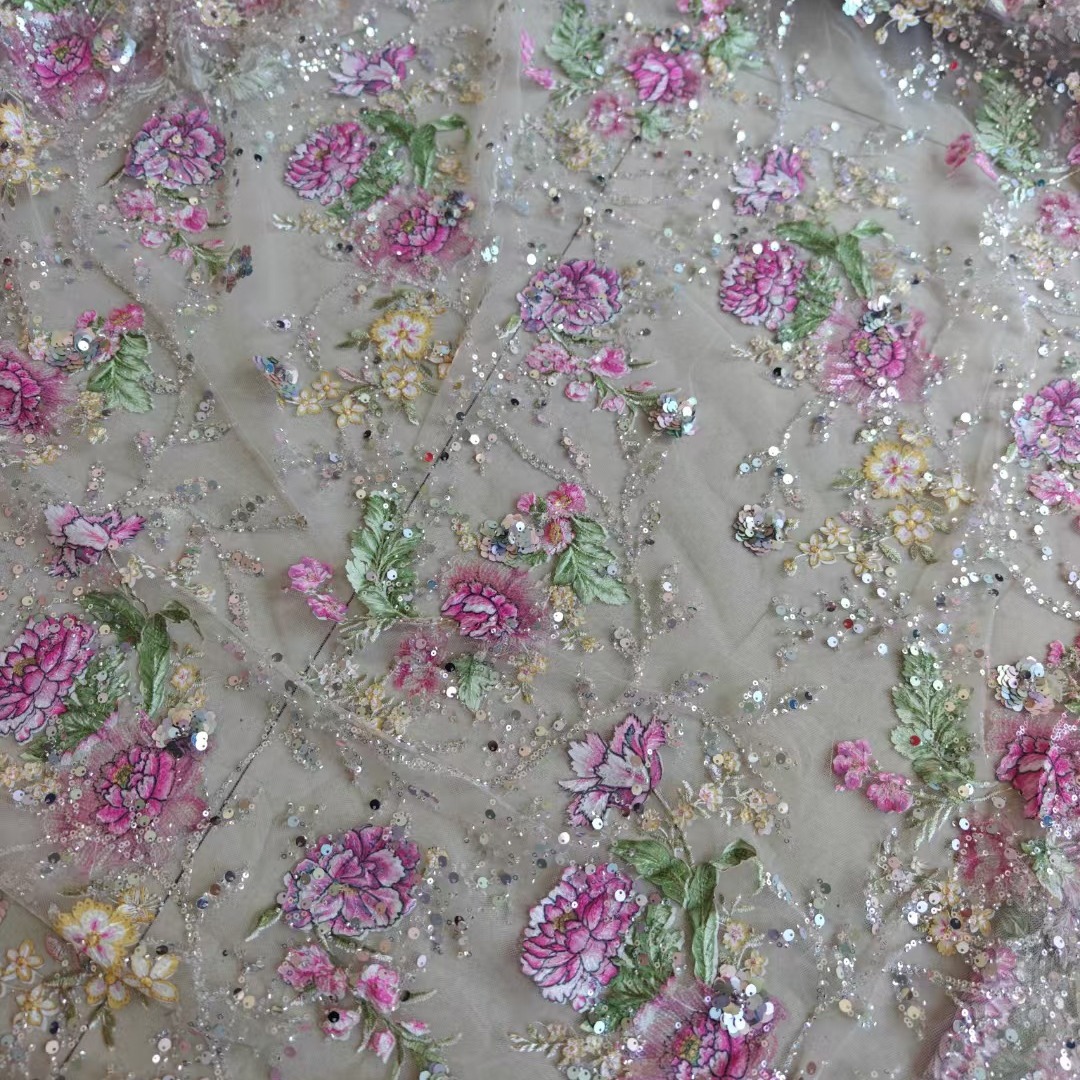 1M 120Cm Wide Luxury Beaded La - đánh giá và giá Embroidery Underlay