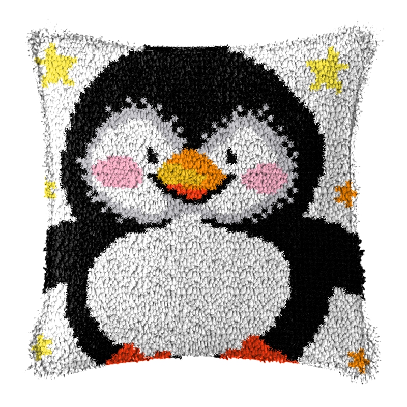 DIY Bird Unicorn Pillow Handcr - đánh giá và giá Printed Embroidery Kit