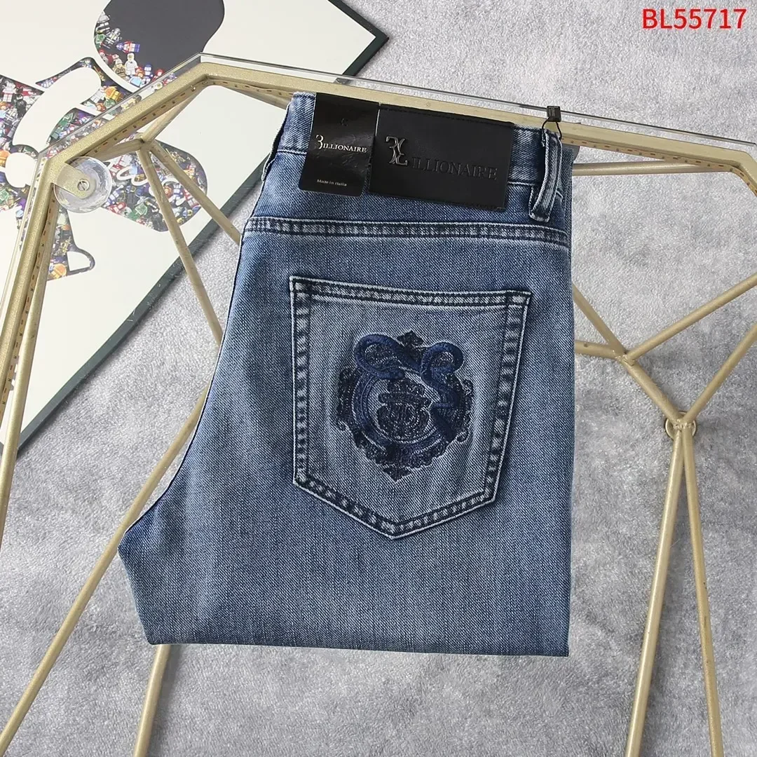 BILLIONAIRE OECHSLI Jeans Thin - đánh giá và giá Embroidery On Jeans