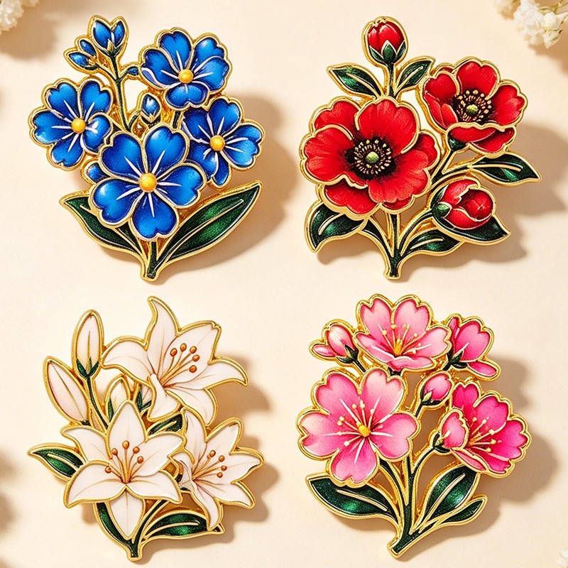 Cute Vintage Colorful Floral E - đánh giá và giá Embroidery Wallpaper